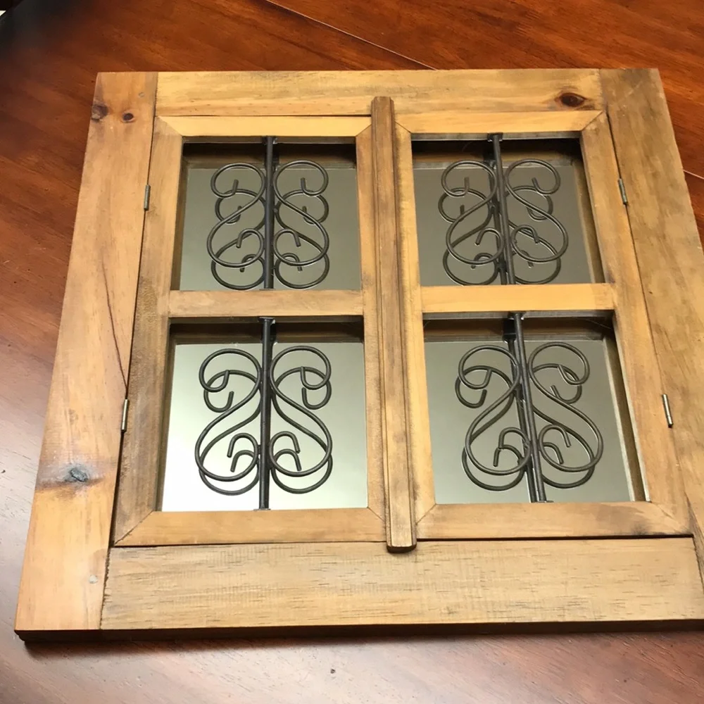 PIER 1 Vintage Santa Fe Style Mirror